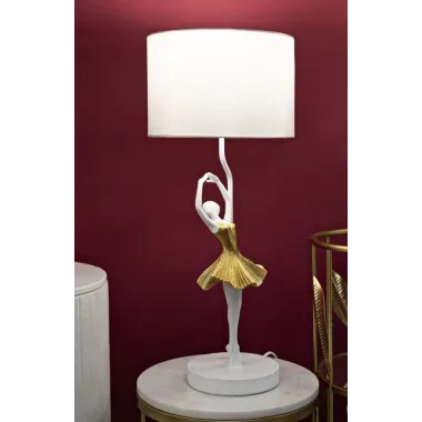 LAMPA STOŁOWA BALLERINA 28X64 cm